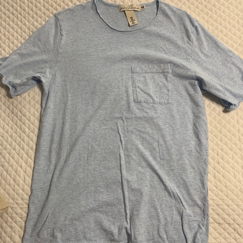 H&M Light Blue T